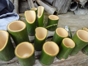 竹のコップ