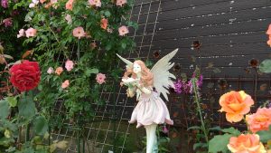 庭の天使