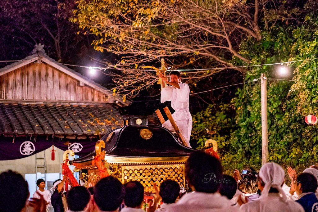 相川祭り 神輿鳳凰